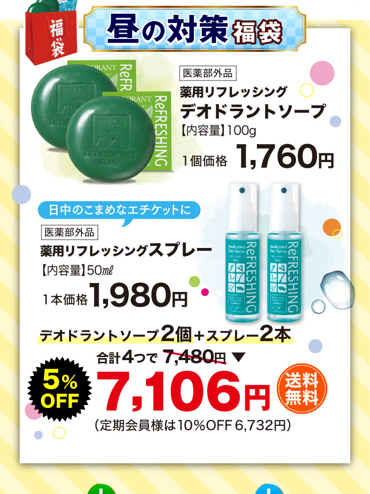 昼の対策福袋