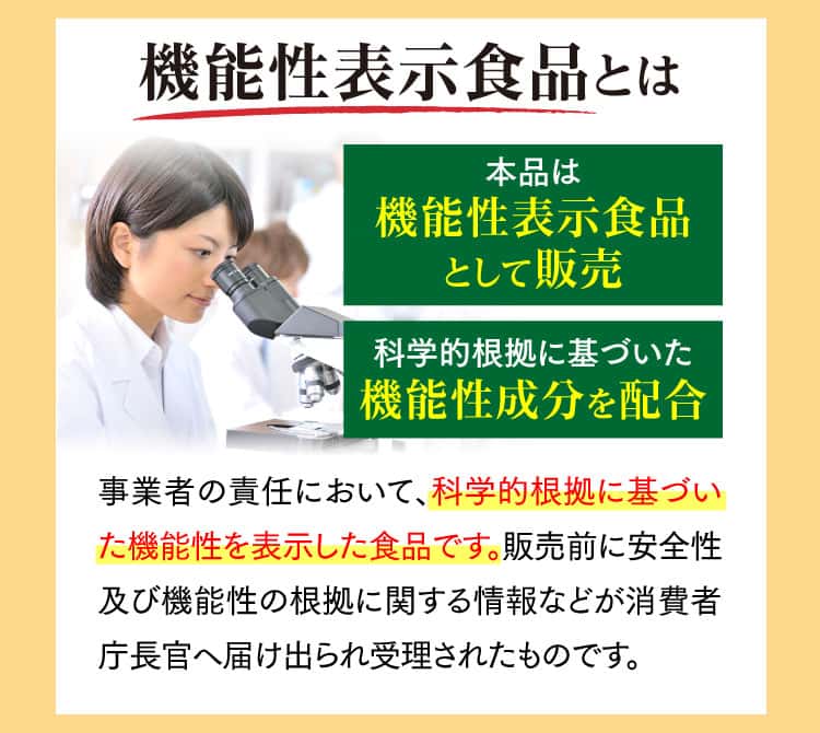 機能性表示食品とは