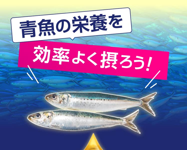 青魚の栄養を効率よく摂ろう！