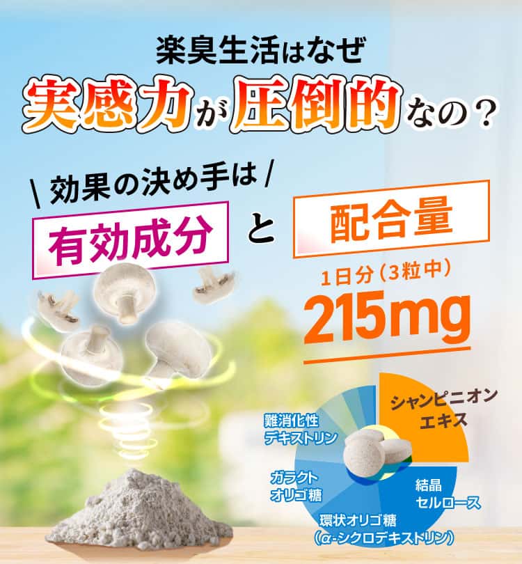 楽臭生活はなぜ実感力が圧倒的なの？
