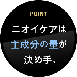 自信があるから配合量を公開中。