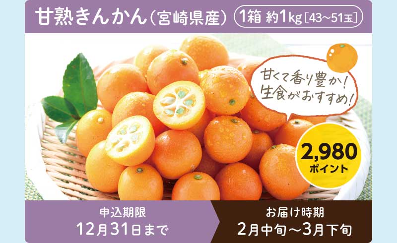 甘熟きんかん