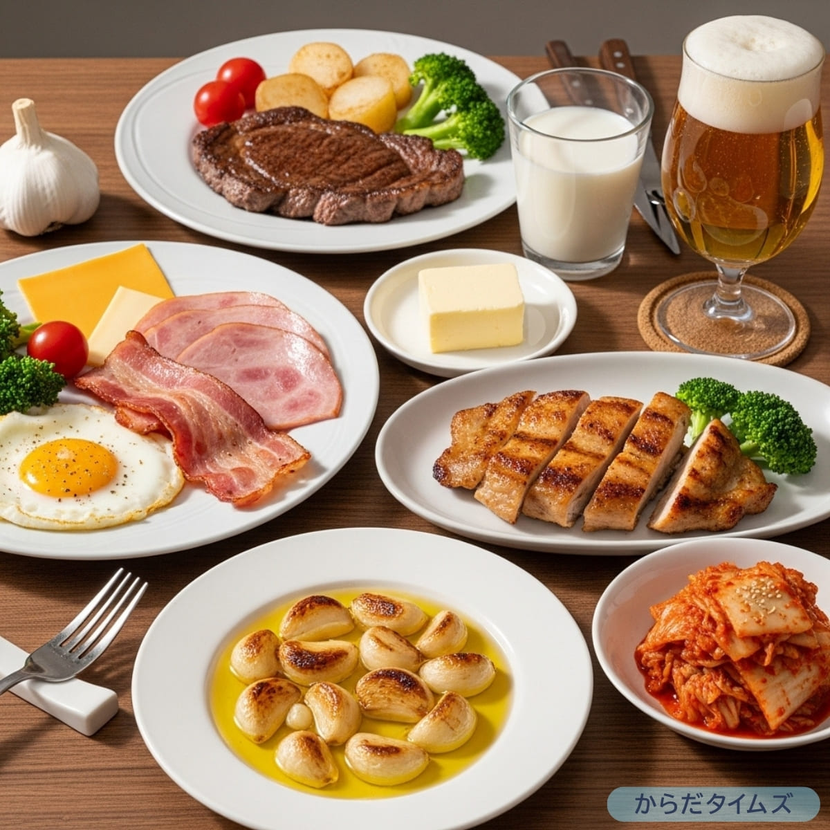 体臭を引き起こす食べ物