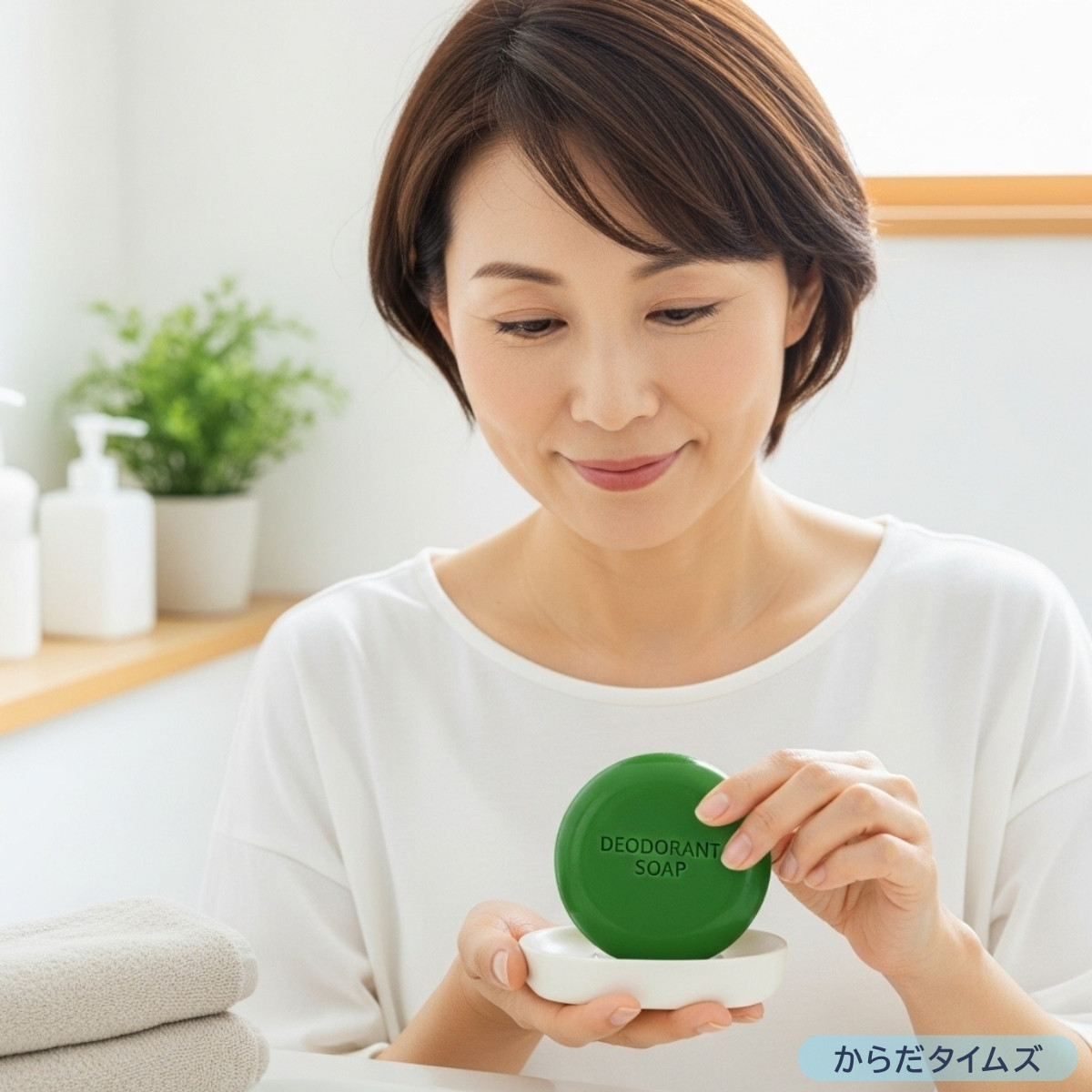 デオドラントソープは「洗浄」「抗菌」「保湿」の三点をバランスよく叶えるため、体臭ケアの基礎として有用なアイテムです