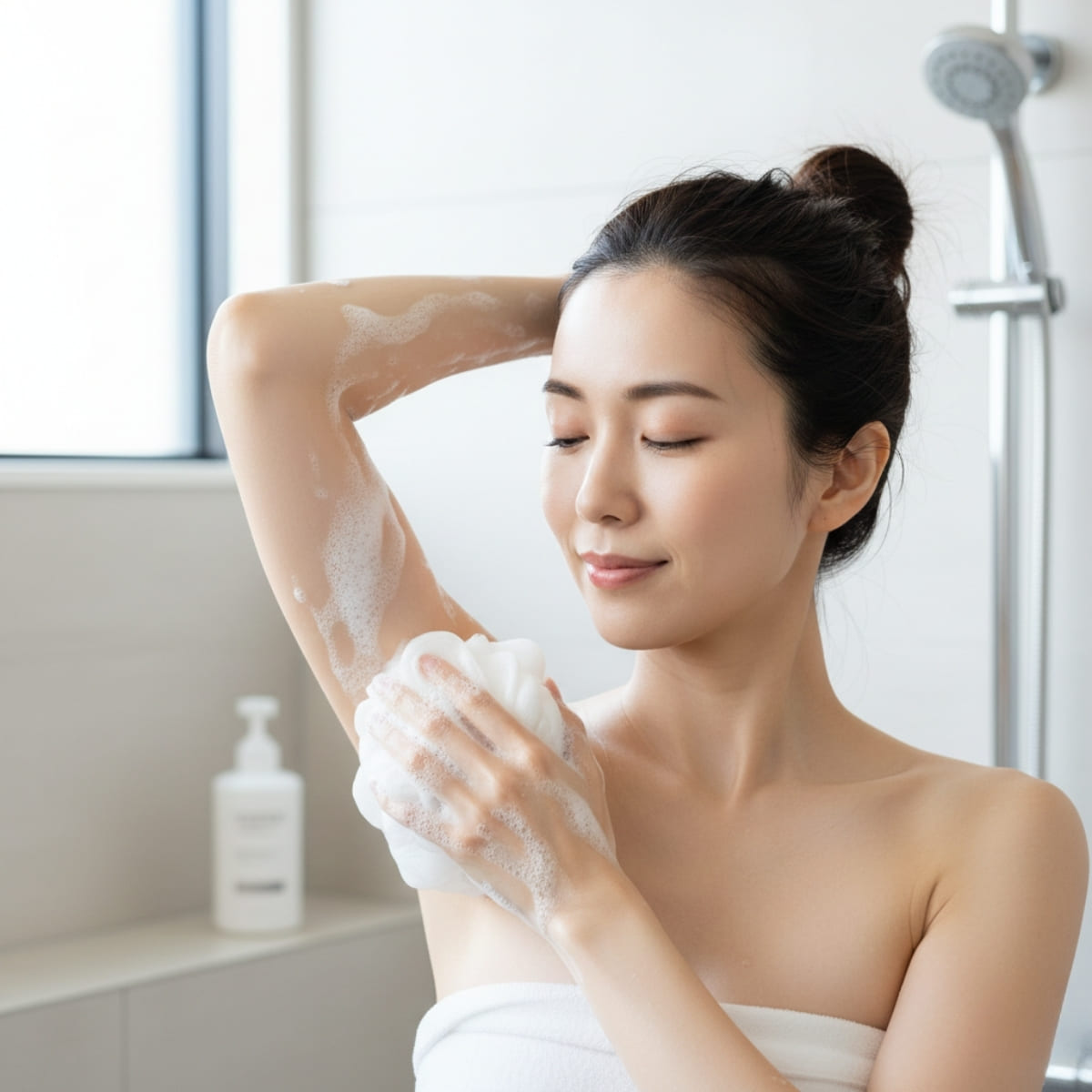 酸化汚れを夜に洗浄して除去する