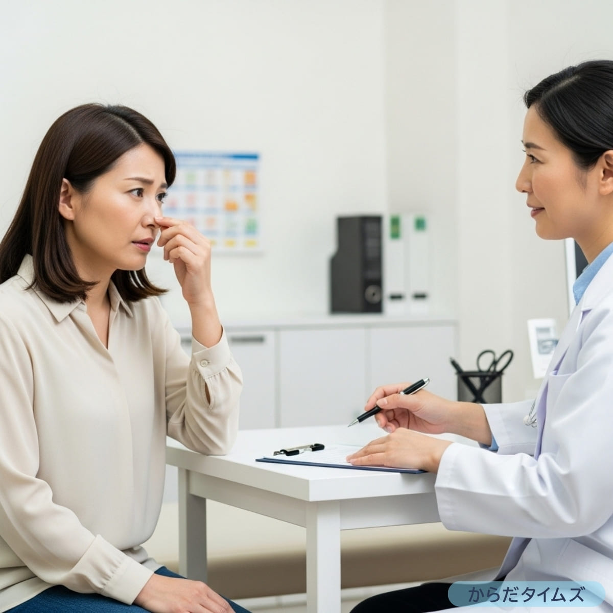 副鼻腔炎（蓄膿症）の放置は厳禁！耳鼻咽喉科で治療を