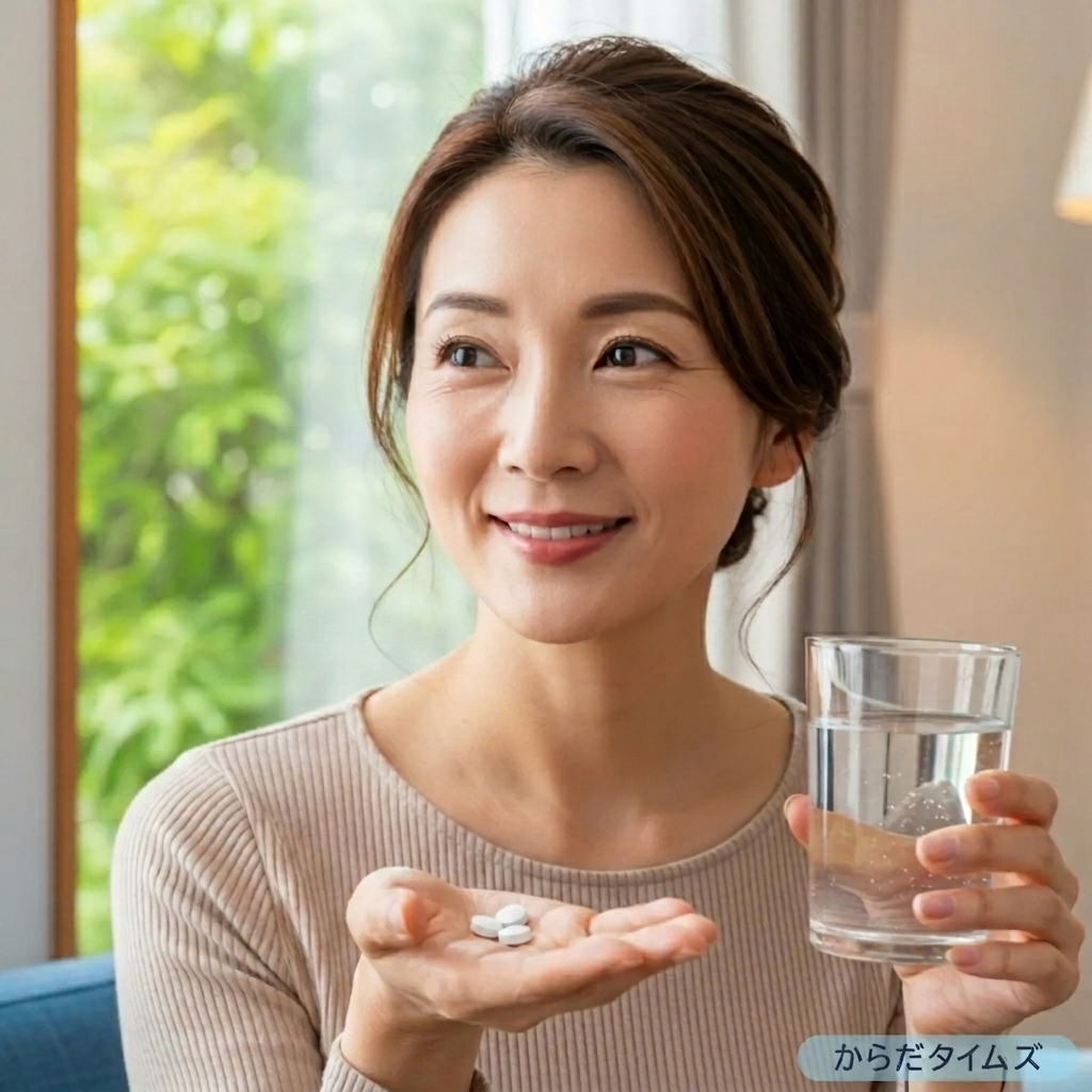 加齢臭対策サプリメントの使用
